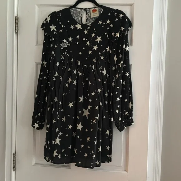 Farm Rio Stardust Mini Dress M - Picture 2 of 3